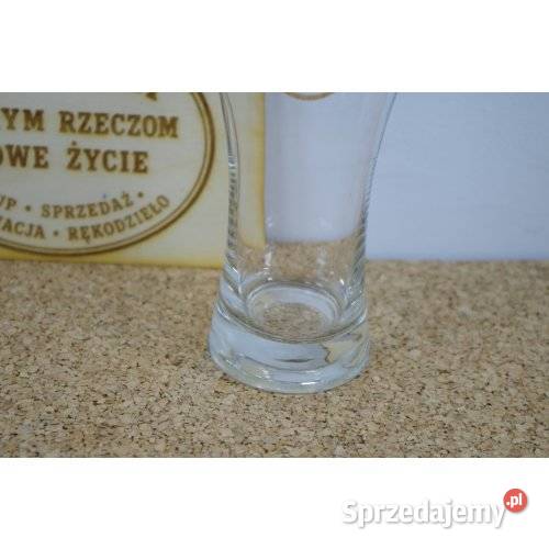 Szklanka piwna Okocim 05 l szkło firmowe