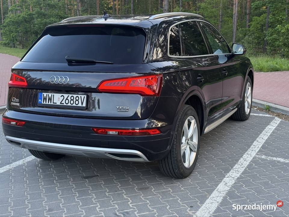Audi q5 2018 20 tfsi 252 quattro keyless światła do jazdy dziennej Wołomin