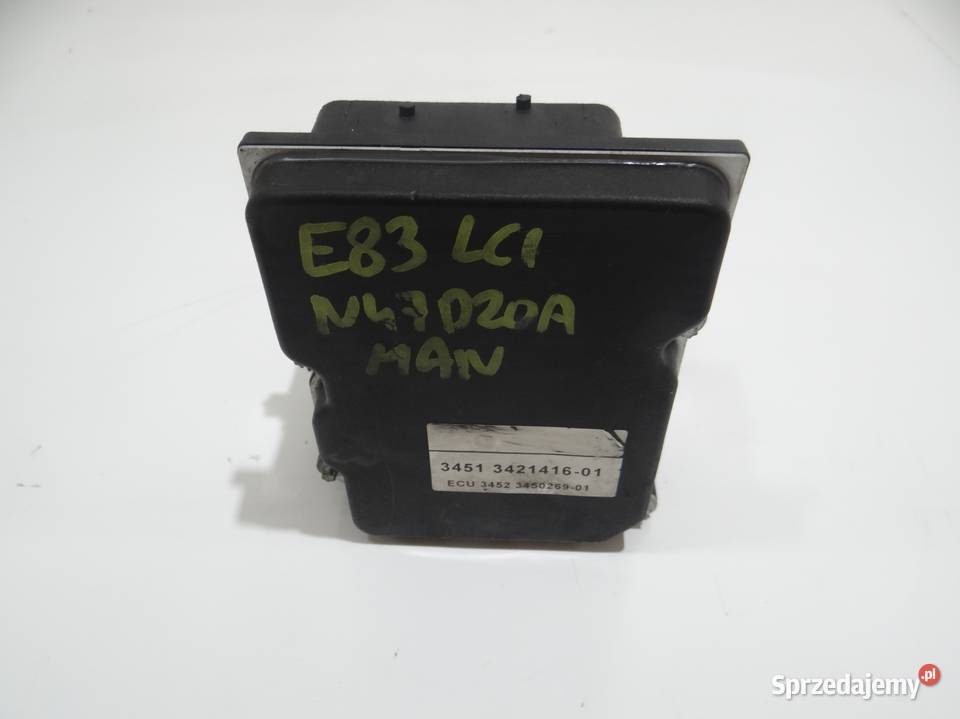 POMPA STEROWNIK ABS BMW X3 E83 LIFT 20D 3421416 Strzyżewice sprzedam