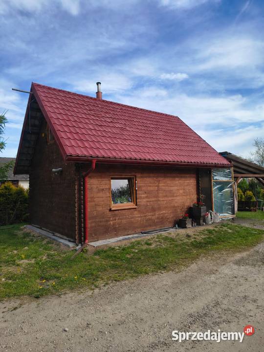 Dom całoroczny do przeniesienia 5x5 mieszkalny Jaźwiny sprzedam