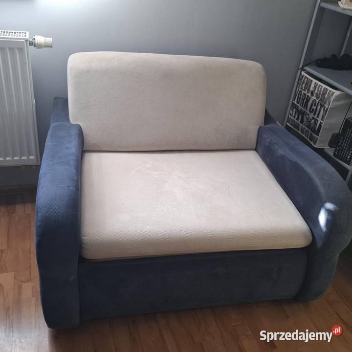 Fotel rozkładany łóżko do spania