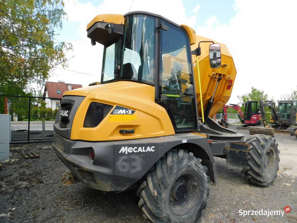Wozidło obrotowe Mecalac 6 tonowe 2019 z kabiną Wozidła Solec-Zdrój