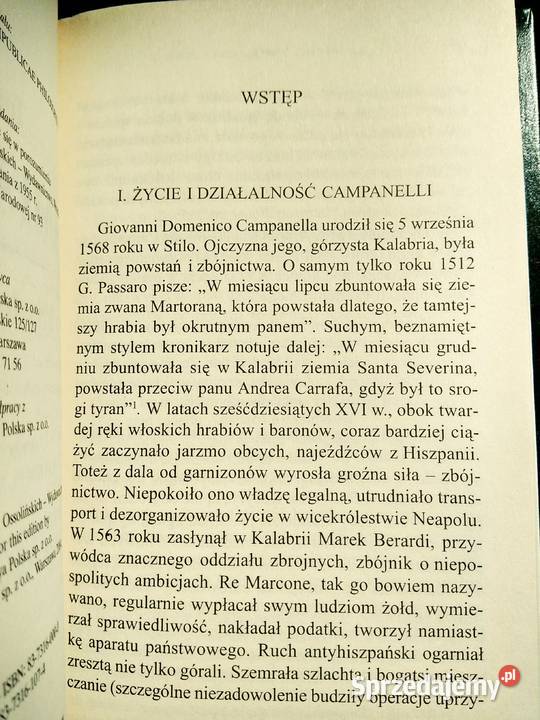 Campanella Miasto słońca Warszawa