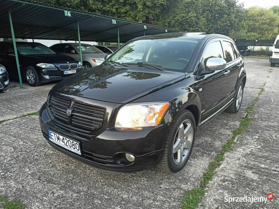 Dodge Caliber SXT automat 166 przebiegu czarny Tomaszów Mazowiecki sprzedam