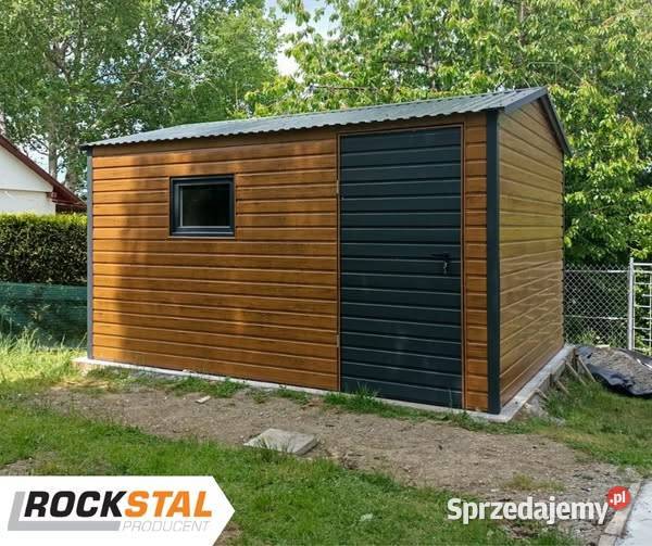 Garaż blaszany blaszak wiata konstrukcja