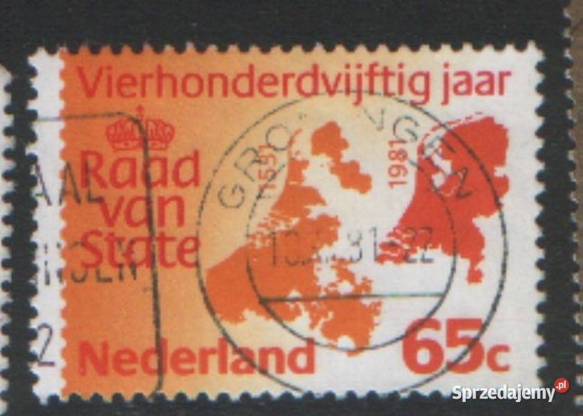 Zn Holandia Mi 1175 81 3 4 7 9 kas 1981 Gliwice