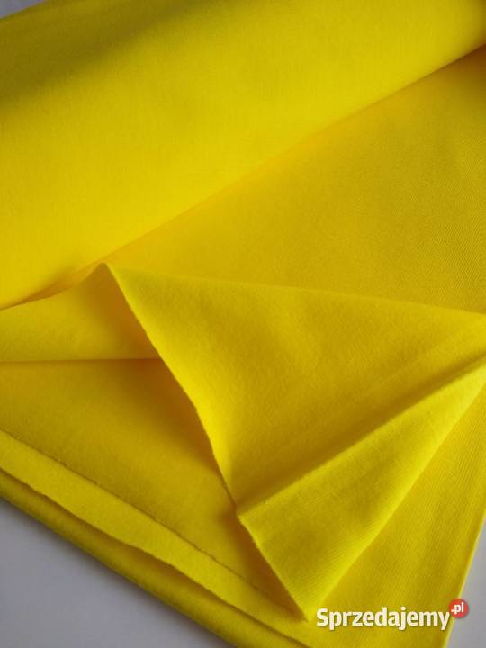 Dzianina TShirt Bawełna 100 180g Cytryna 100 x Gdańsk