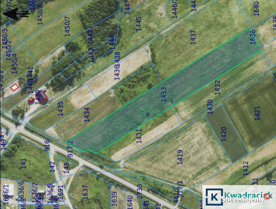 Działka Pruchnik Bieszczadzka 13463 metry
