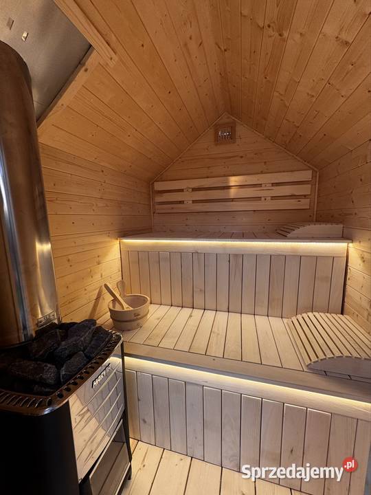 Nowoczesna sauna ogrodowa Hit Kraków