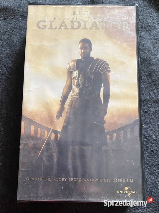 Gladiatorfilm na kasecie VHS Lublin