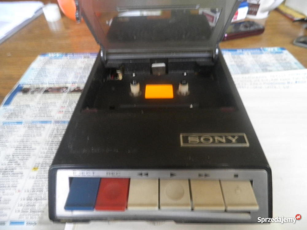 Magnetofon reporterski Sony Włocławek