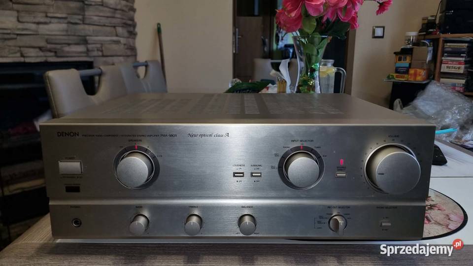 Wzmacniacz DENON PMA980R 2x90W 8ohm CLASS A Wzmacniacze i pokrewne Warta