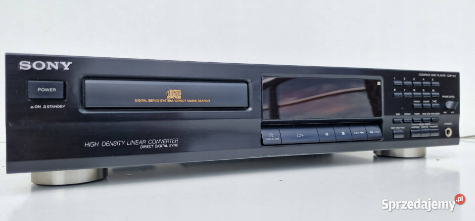 SONY CDP 311 odtwarzacz kompaktowy CD player Odtwarzacze CD i MD Międzychód