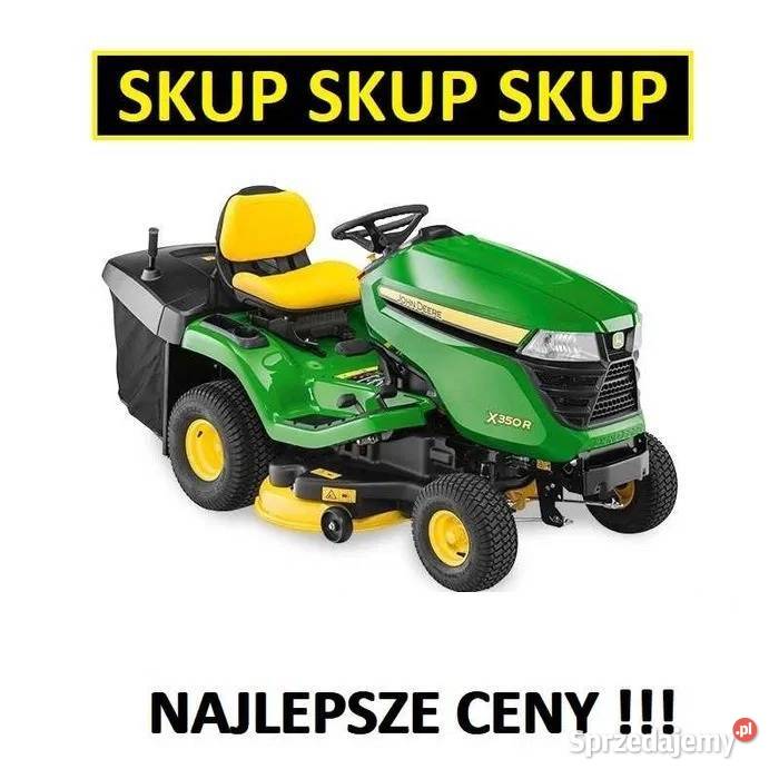 SKUP TRAKTORKÓW DO KOSZENIA TRAWY TRAKTOREK Usługi motoryzacyjne Alwernia