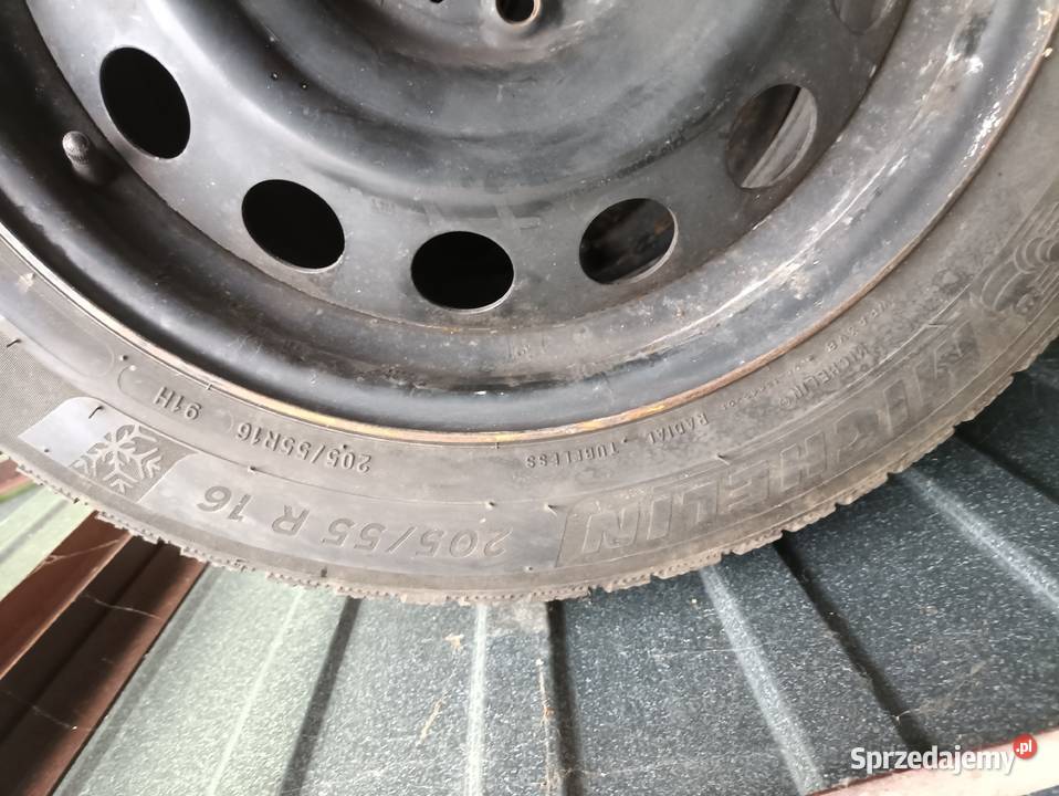 koła zimowe Peugeot 308 205 5516 Piekoszów sprzedam