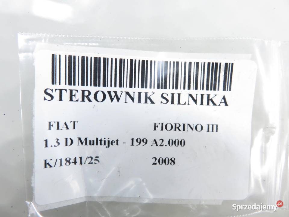 STEROWNIK FIAT FIORINO III 13 D Multijet osobowe małopolskie