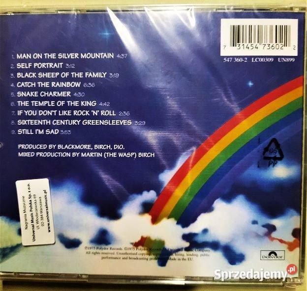 Sprzedam Album CD Super Grupy Rainbow Ritche Katowice