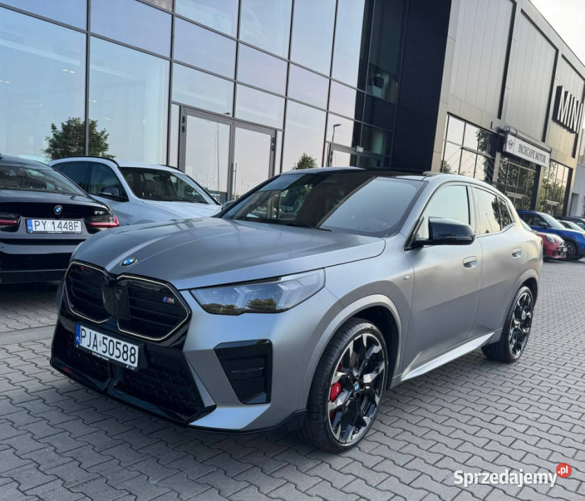 BMW X2 M35i matowy lakier alcantara 21 koła światła do jazdy dziennej Jarocin