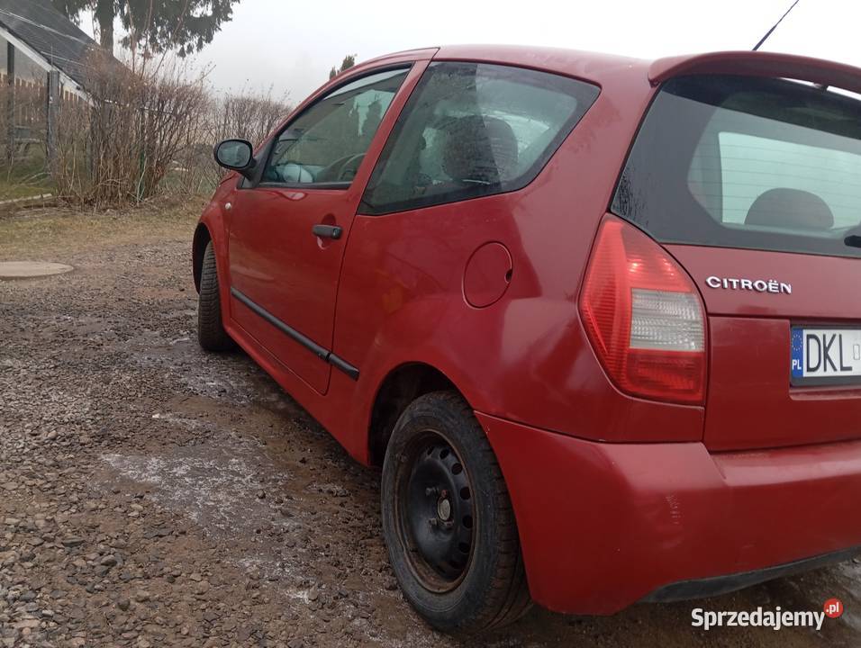 Citroen C2 14Hdi bez dpf Zarejestrowany w Polsce Wałbrzych