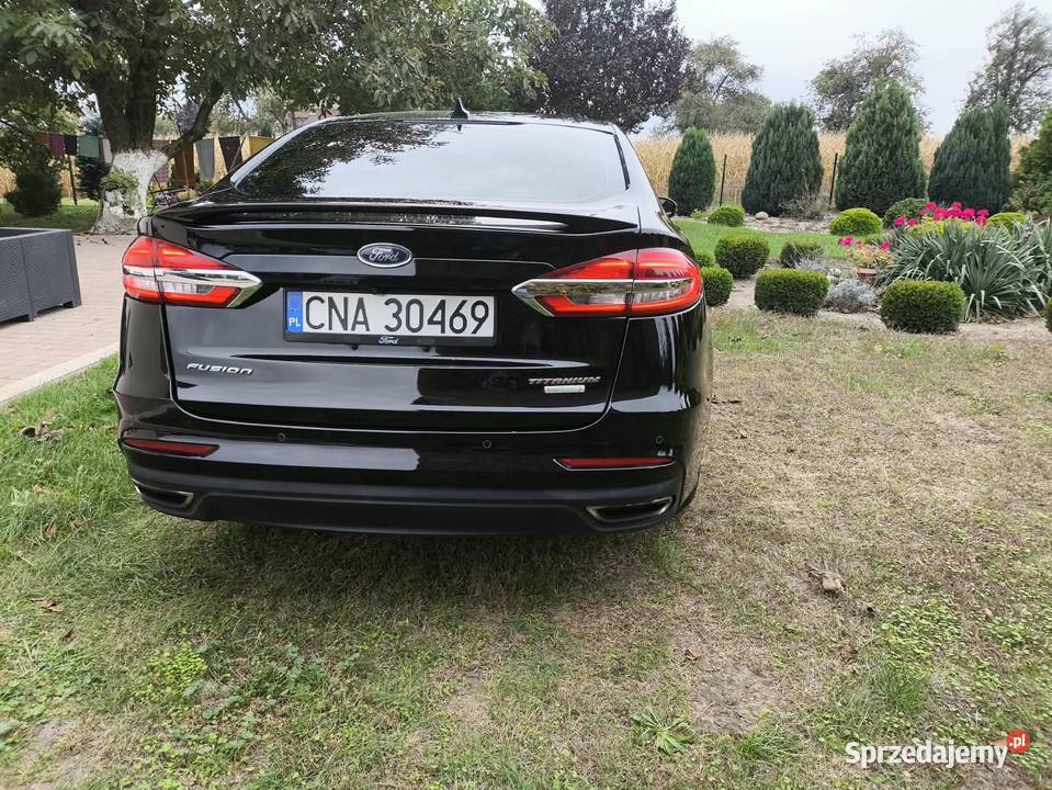 Ford Fusion 20 Titanium bogate wyposażenie Ślesin