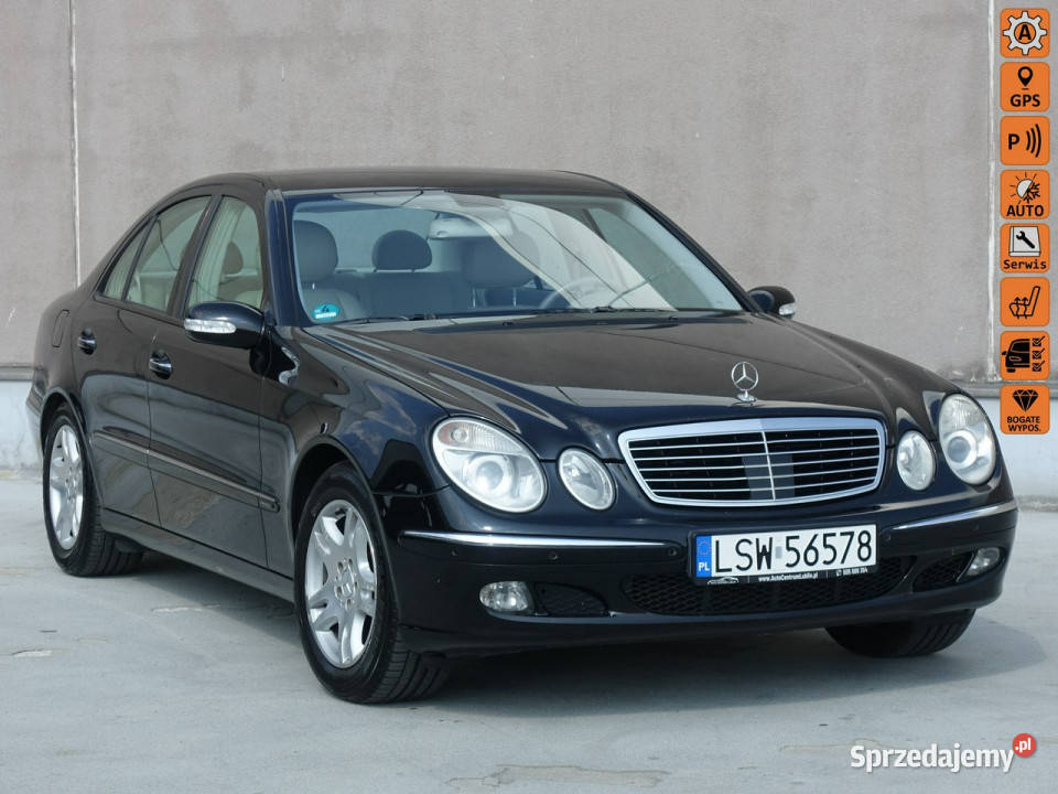 Mercedes E 350 35 V6 270Beżowe skóry I Włw bluetooth Lublin