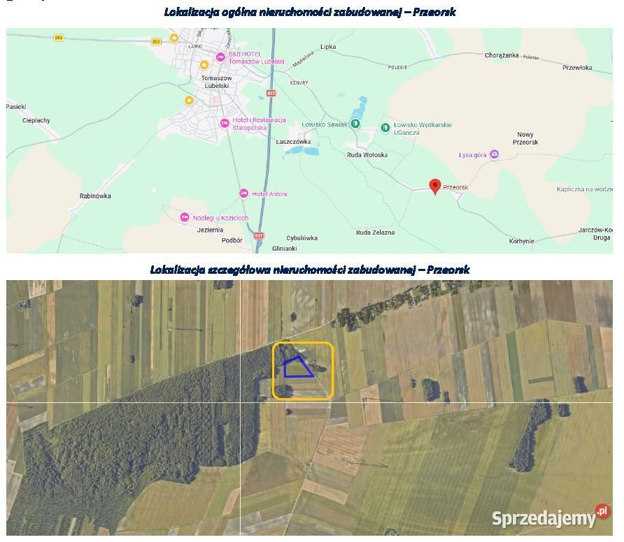 Syndyk sprzeda pole orne 164ha Przeorsk k