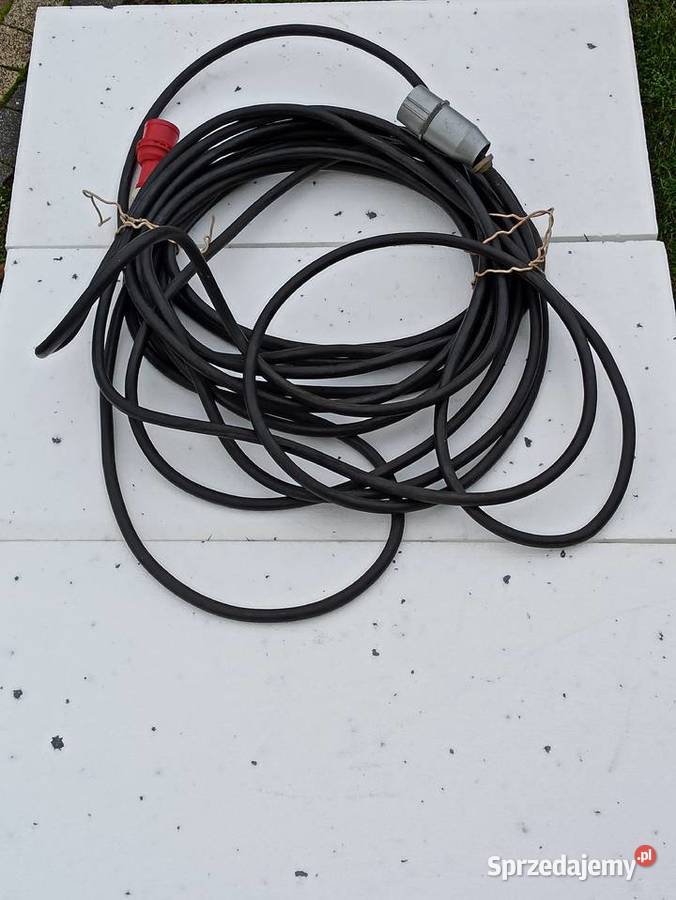 Kabel Siłowy 4 żyłowy 24 m mało używany Oława
