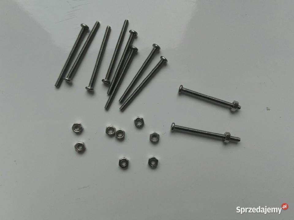 Śruba z nakrętką M16 długość 22mm grubość 16mm sprzedam