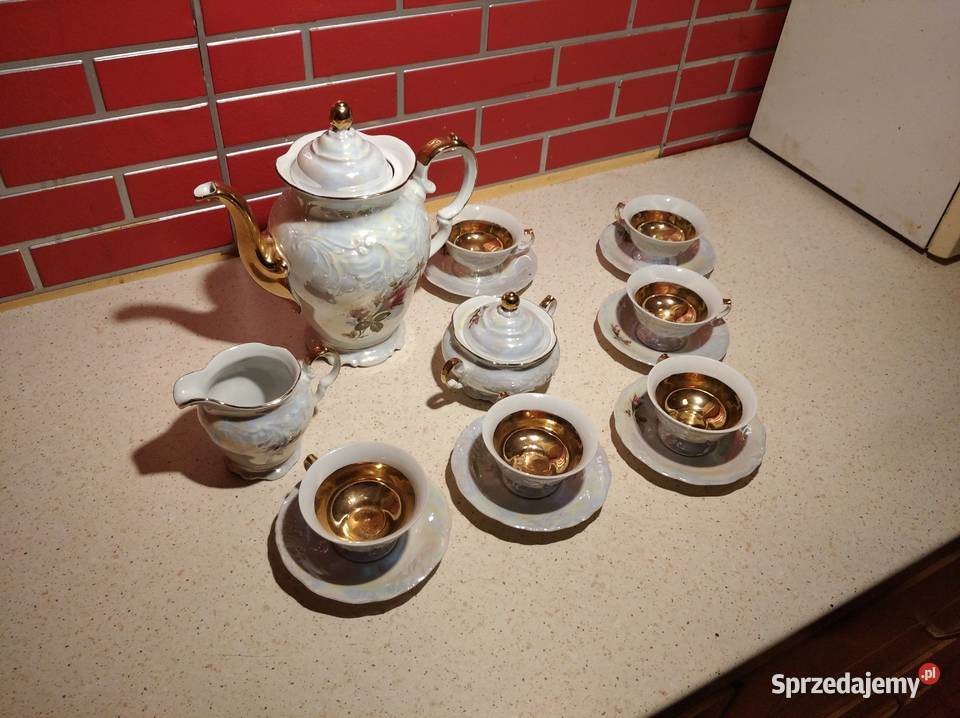 Zestaw kawowy porcelana Wawel