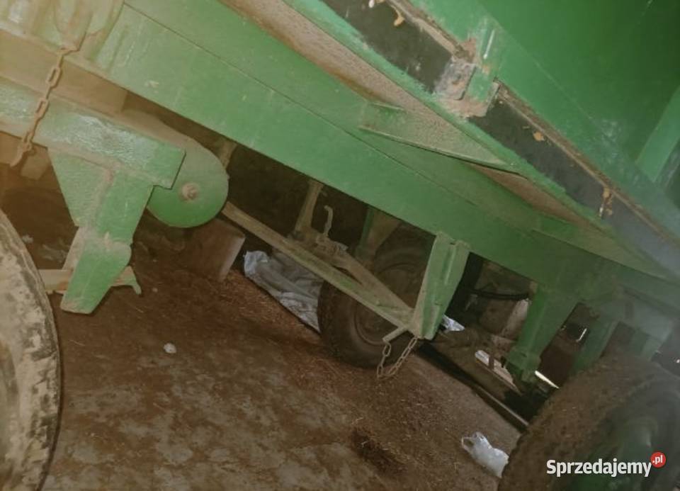 Wywrotka przyczepa sanok Sanok D35m nieuszkodzony Myszyniec Stary sprzedam