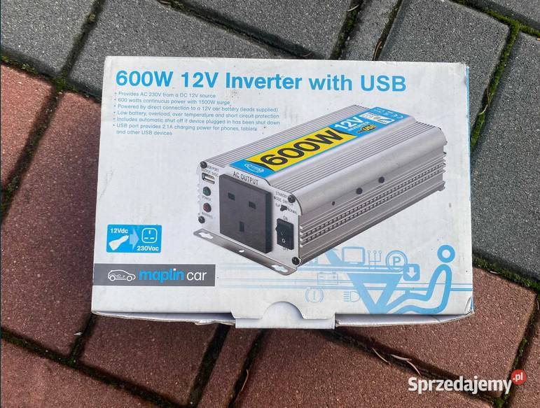 Maplin 12V Modified Sinewave 600W Power Car