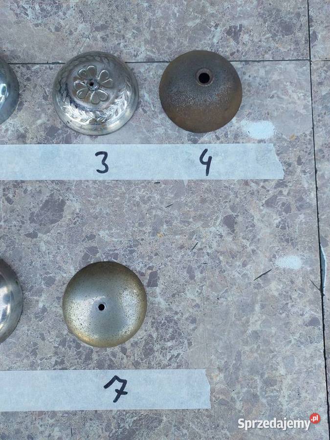 Gong dzwonek starego zegara kominkowego francuza