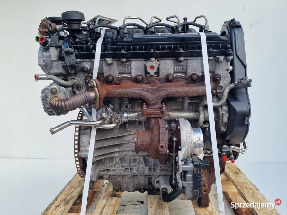 SILNIK KOMPLET Volvo V70 III 24 D5 175 ładnie osobowe Rudka