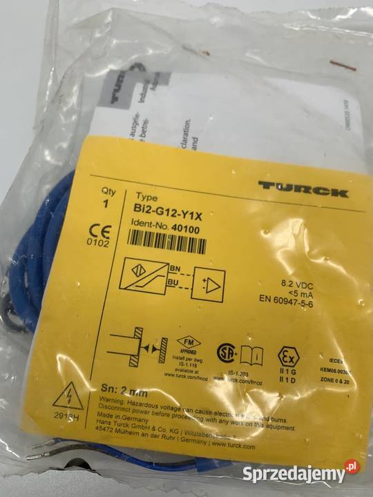 Turck 40100 Bi2G12Y1X Czujnik indukcyjny Warszawa