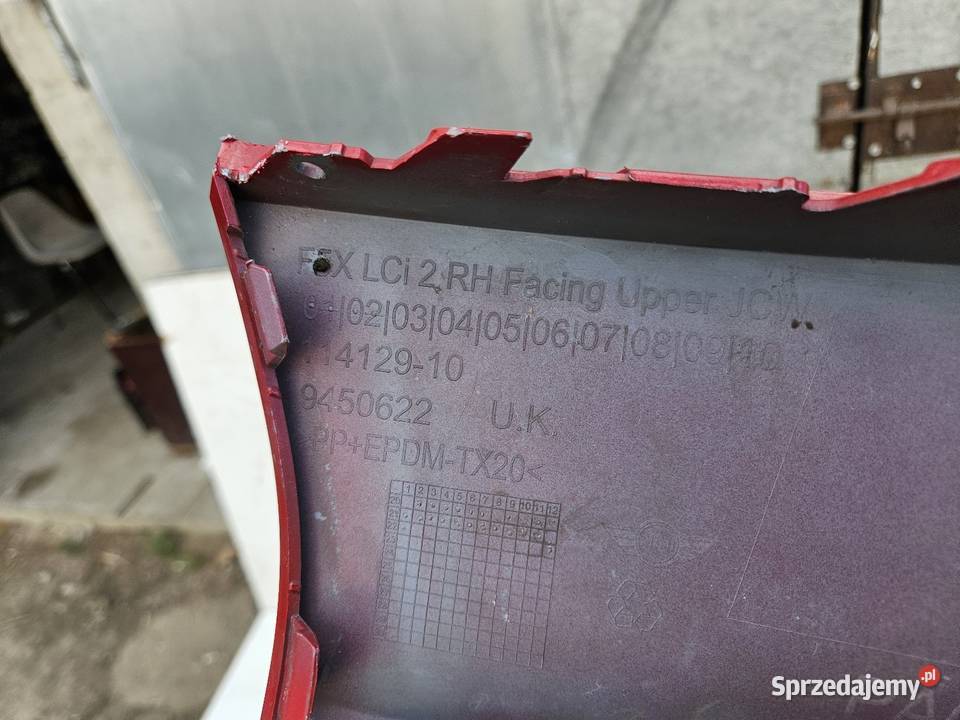 MINI COOPER F56 JCW LISTWA NAKŁADKA ZDERZAKA osobowe Listwy i nakładki Międzychód