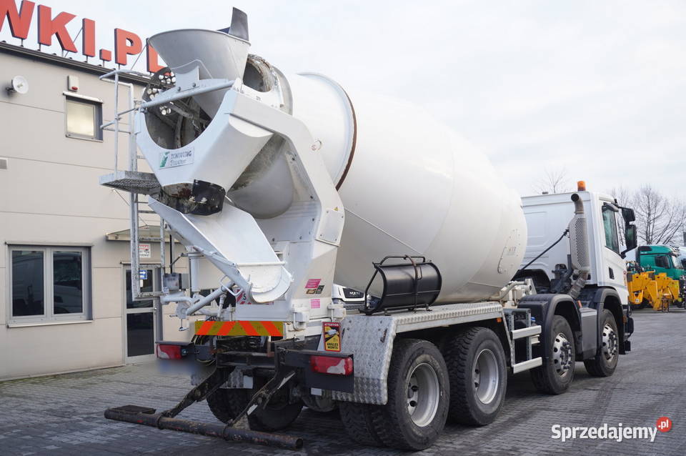 Scania P410 XT 8x4 80 SCHWINGSTATTER AM 9 FHC 9 małopolskie