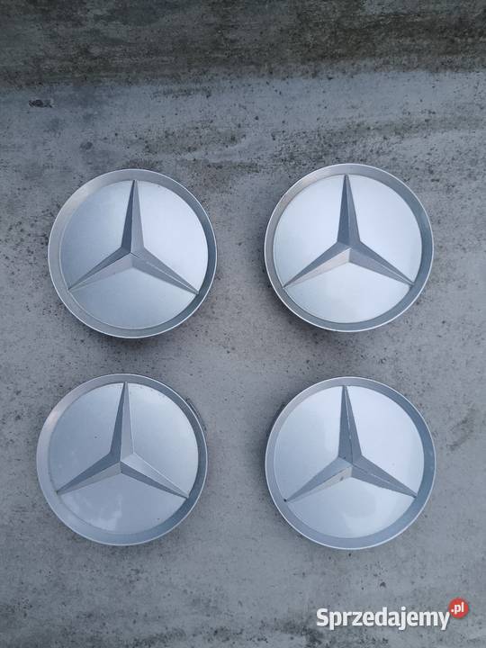 Komplet oryginalnych dekielków Mercedes Sławniów