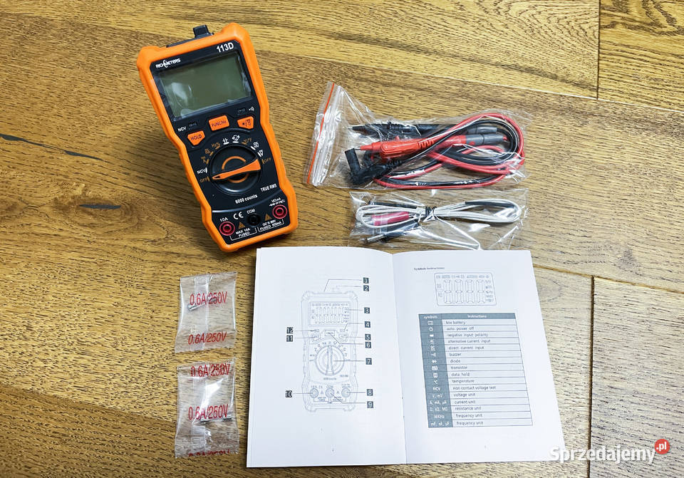 Multimetr cyfrowy RICHMETERS RM113D True RMS NCV Warszawa