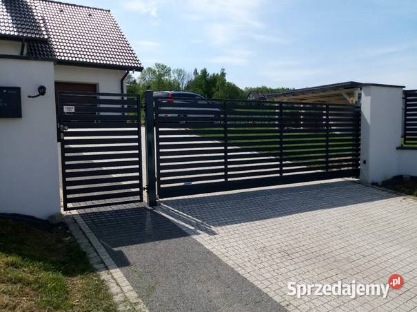 Brama jezdna D02 ocynk kolor dowolne wymiary