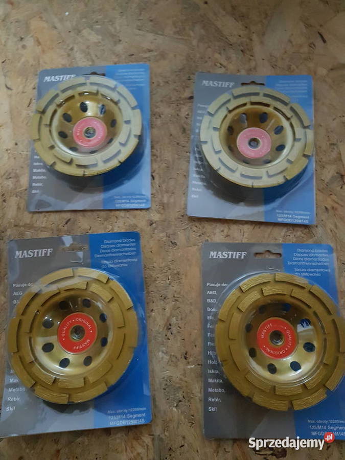 TARCZA DIAMENTOWA DO SZLIFOWANIA BETONU 125MM Głogowa