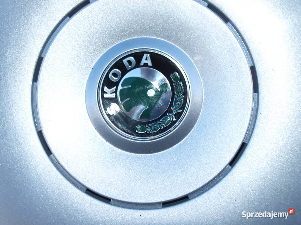 Skoda kołpaki 15 oryginalne komplet 4 sztuki Kołpaki wielkopolskie Kalisz