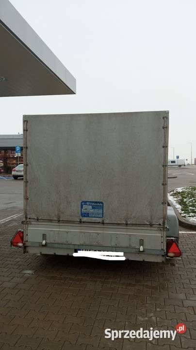 Rydwan lekka przyczepka dwuosiowa dmc 750 350kg Giżycko