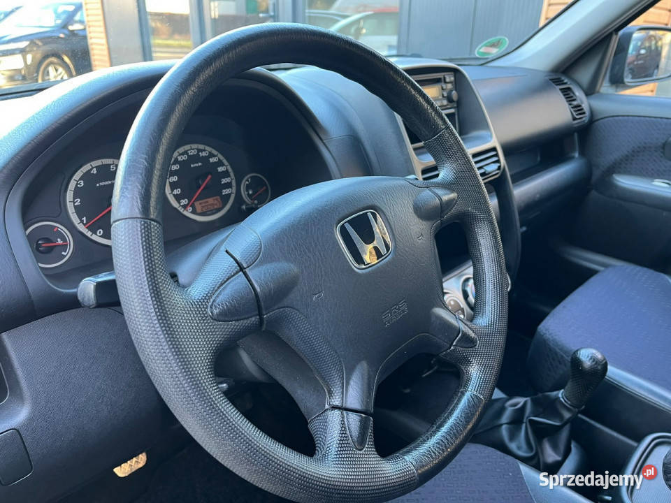 Honda CRV 20 1WŁAŚCICIEL Skóry 4x4 Klima BEZ kurtyny powietrzne śląskie