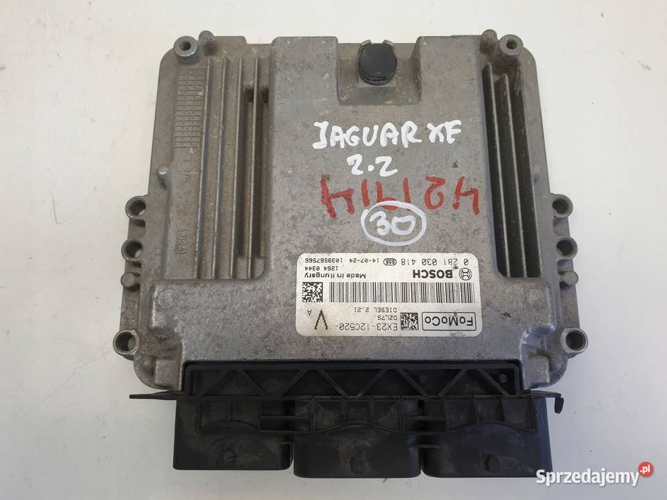 Jaguar XF 22 D STEROWNIK SILNIKA komputer Rudka