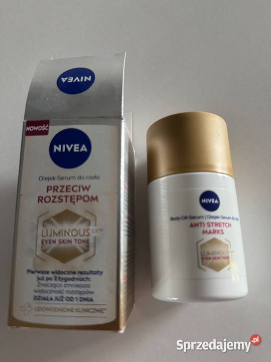 Nivea Luminous Olejekserum do ciała przeciw Poznań sprzedam