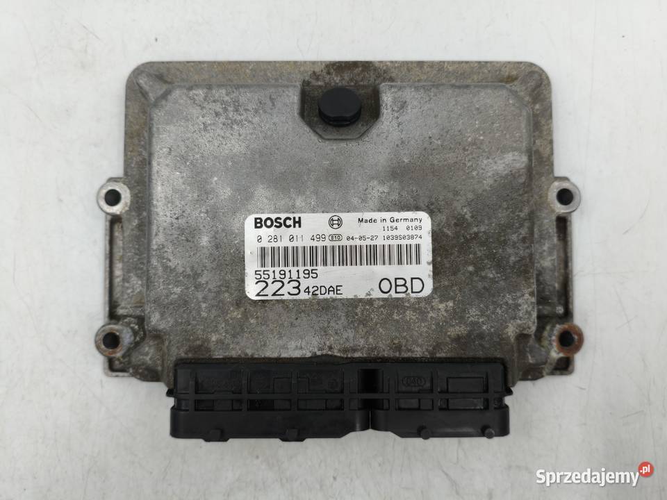 Sterownik Silnika Fiat Doblo I 19 JTD 55191195 Wyszków sprzedam