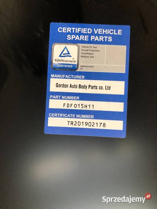 Ford Focus MK3 III 102014 082018 LIFT Maska świętokrzyskie Skarżysko-Kamienna