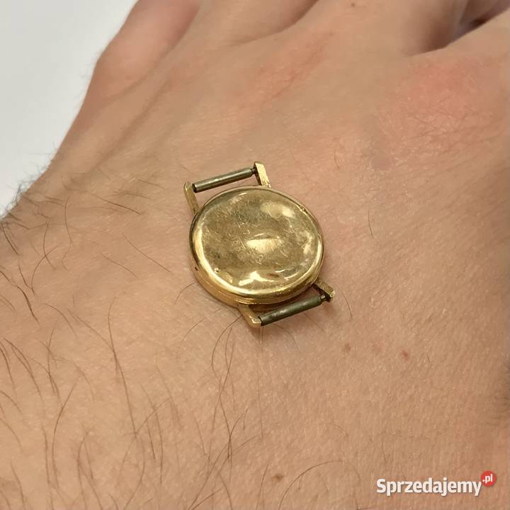 Złota koperta 18K 750 do zegarka damskiego Warszawa