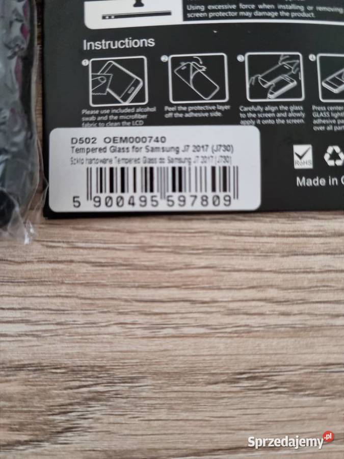 Etui Samsung J7 2017r szkło ochronne Dąbrowa Górnicza