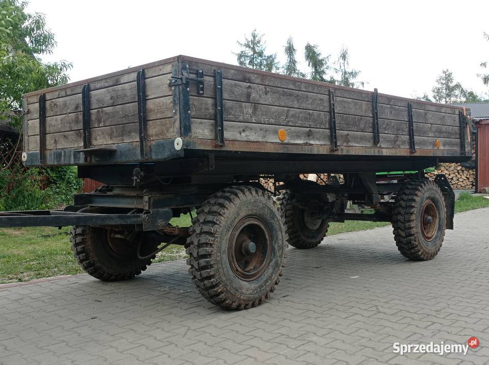 Przyczepa rolnicza bss wywrotka brandys hl agro nieuszkodzony lubelskie